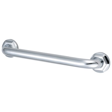 Metropolitan Traditional Grab Bar, 20-13/16" L, 17 ga. Brass, Polished chrome DR714181